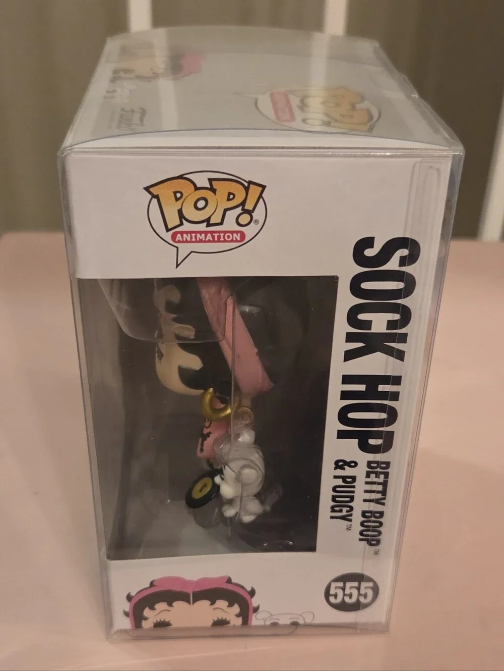 ♡ funko pop! vinyl: betty boop - sock hop betty boop and pudgy #555 ♡